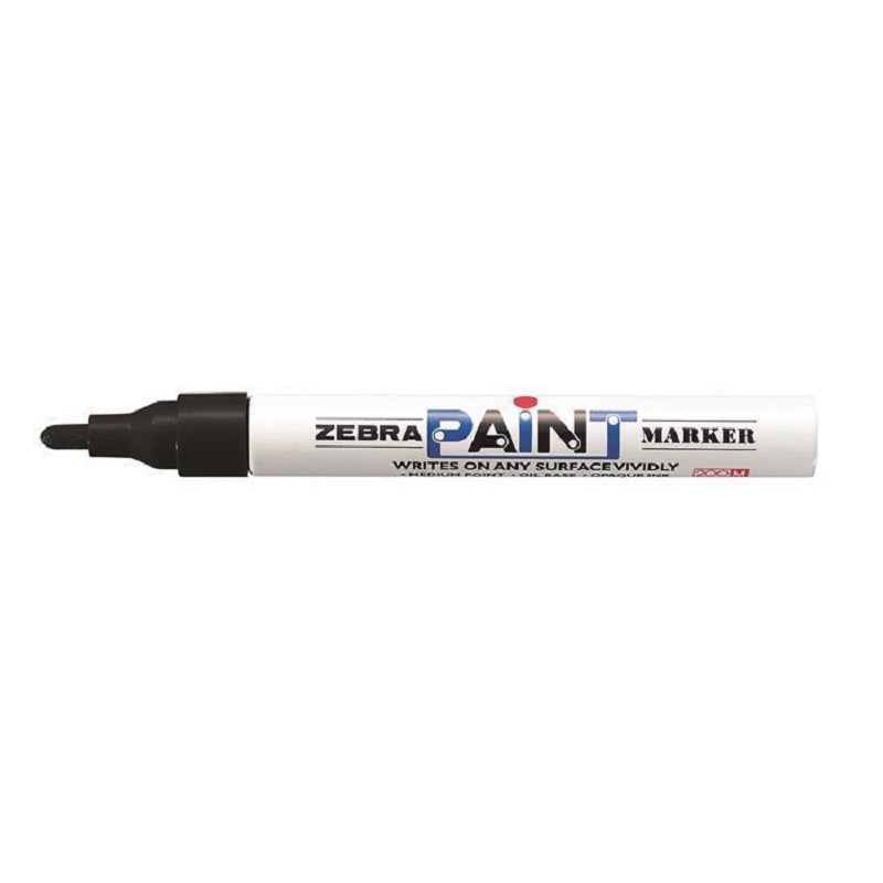 Lakový popisovač ZEBRA 3mm, černý