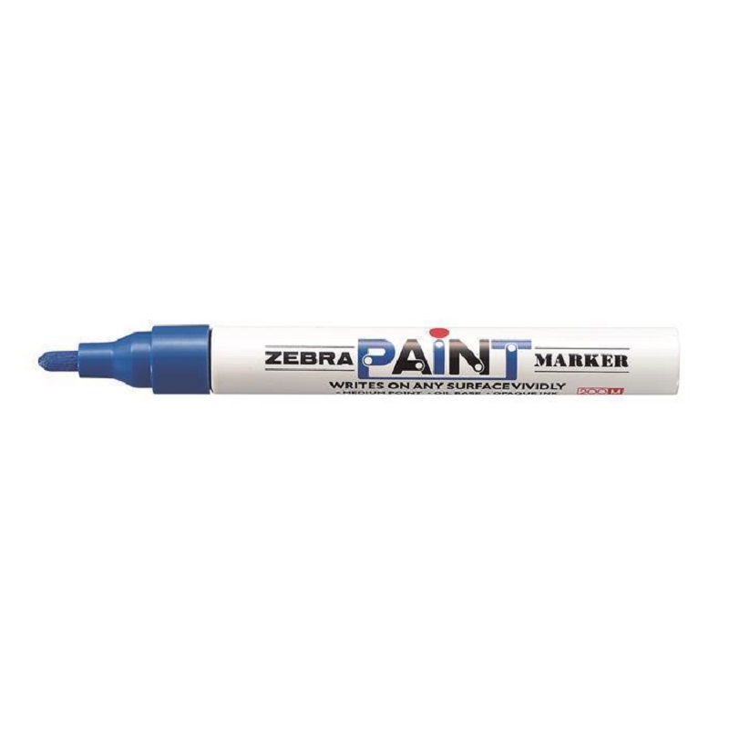 Lakový popisovač ZEBRA 3mm, modrý