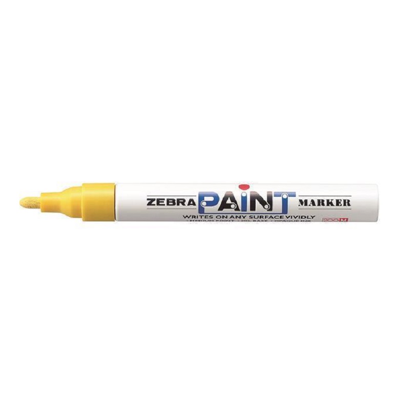 Lakový popisovač ZEBRA 3mm, žlutý