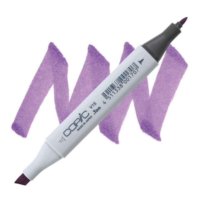 Lihová fixa COPIC Classic oboustranná Fine & Chisel, V15 Mallow
