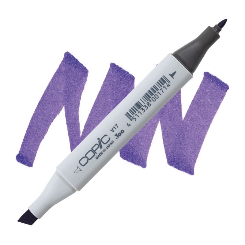 Lihová fixa COPIC Classic oboustranná Fine & Chisel, V17 Amethyst