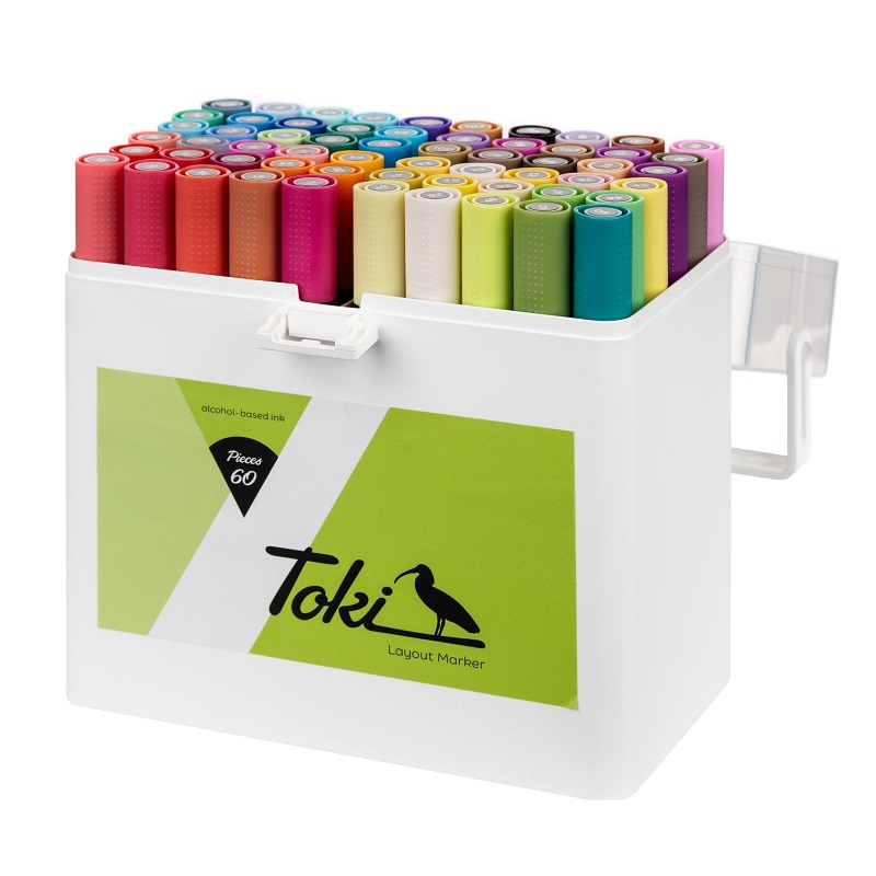 TOKI Marker sada 60ks, základní