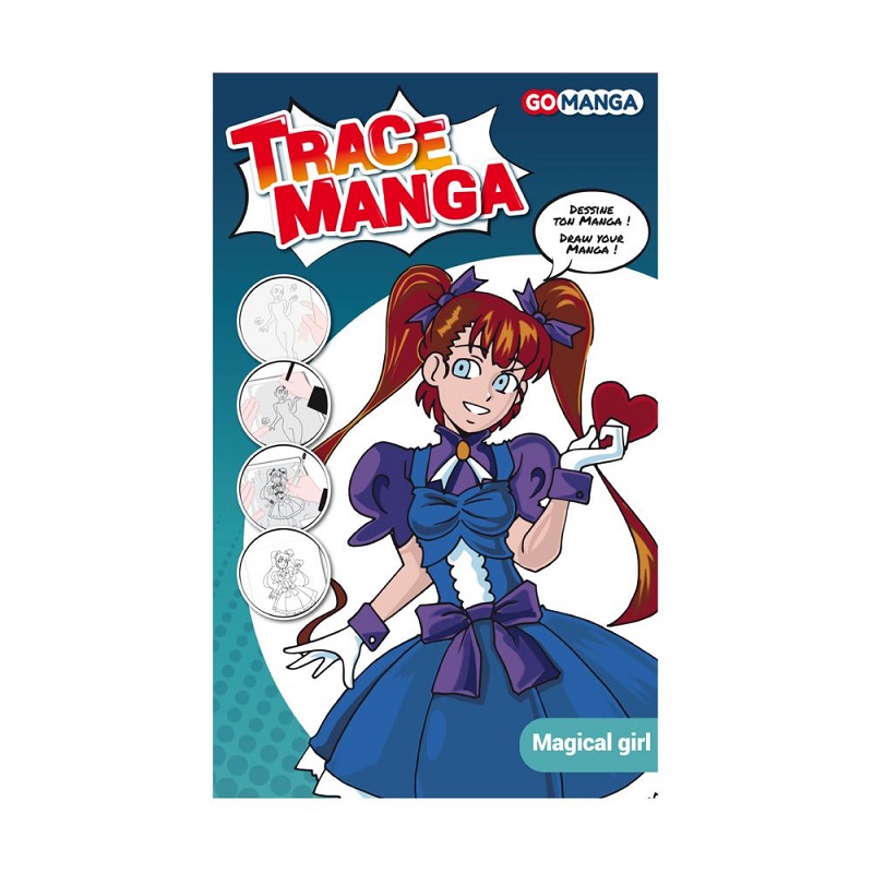 GO MANGA šablona Magical Girl