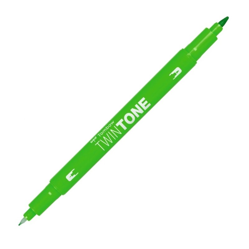 TOMBOW TwinTone oboustranný, yellow green