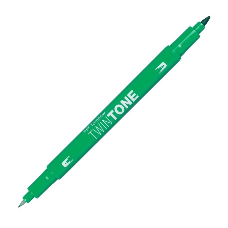 TOMBOW TwinTone oboustranný, green