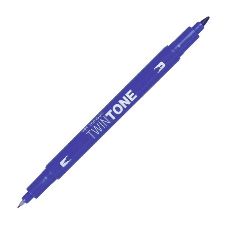 TOMBOW TwinTone oboustranný, prussian blue