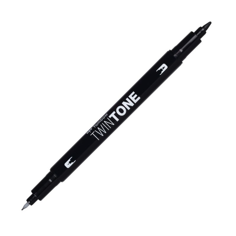 TOMBOW TwinTone oboustranný, black