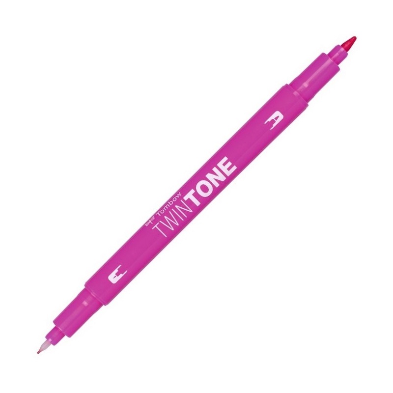 TOMBOW TwinTone oboustranný, fuchsia pink