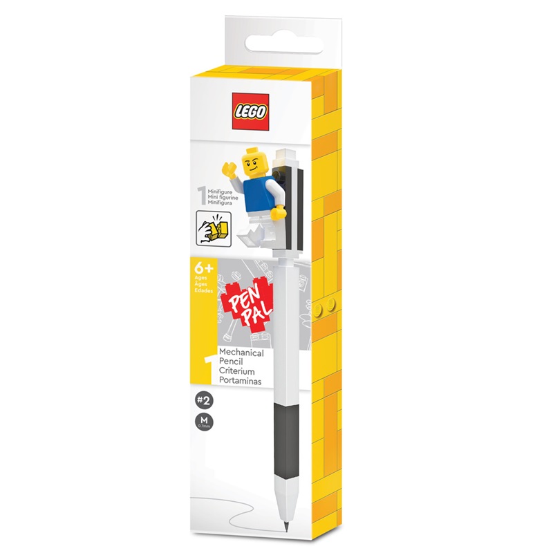 LEGO mikrotužka, černá s figurkou