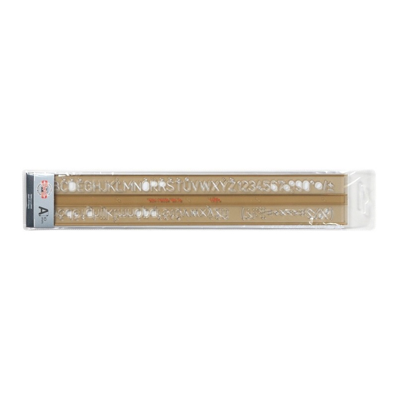 Šablona písmenová 10,0 KOH-I-NOOR 748010
