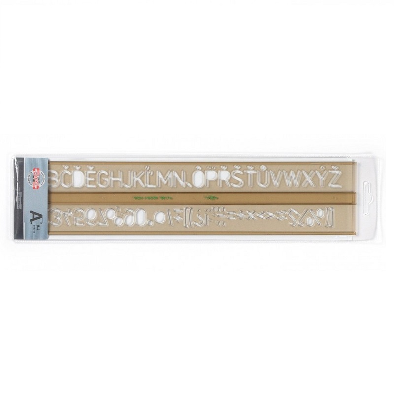 Šablona písmenová 14,0 KOH-I-NOOR 748012