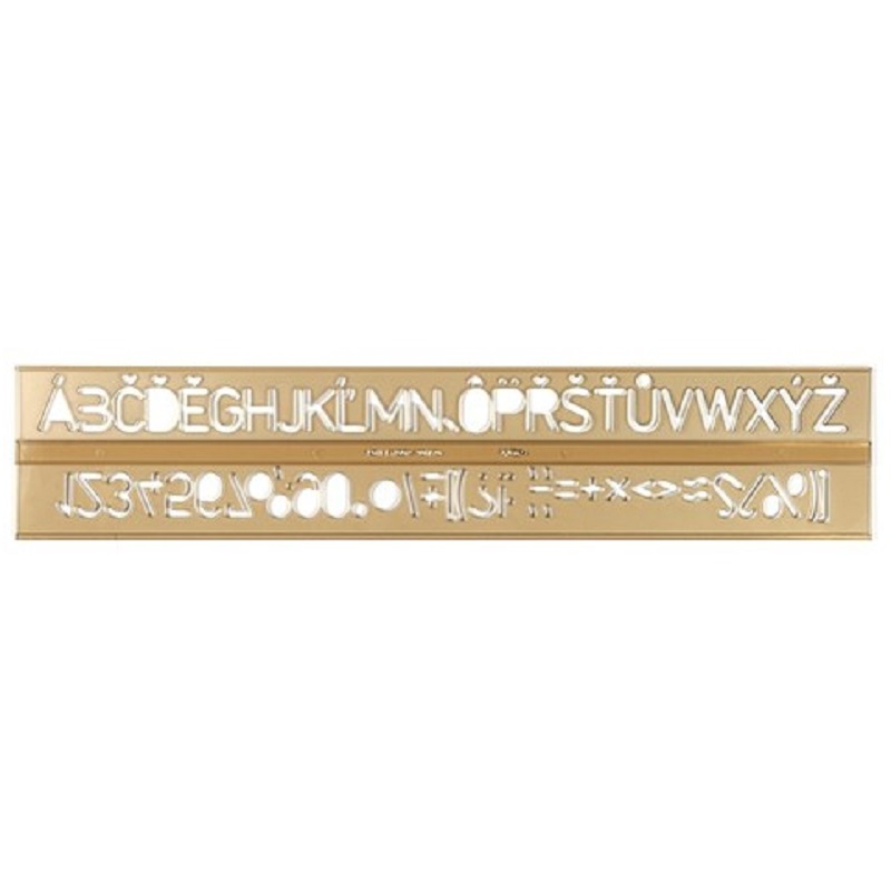 Šablona písmenová 20,0 KOH-I-NOOR 748014