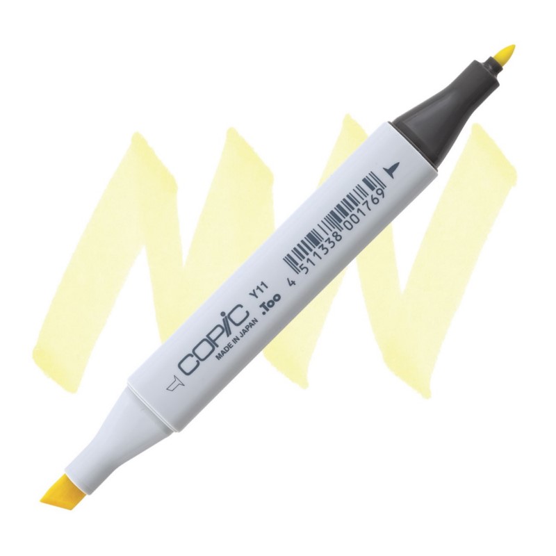 Lihová fixa COPIC Classic oboustranná Fine & Chisel, Y11 Pale yellow