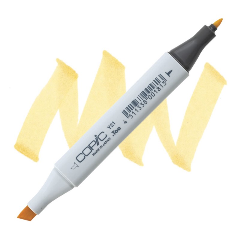 Lihová fixa COPIC Classic oboustranná Fine & Chisel, Y21 Buttercup yellow