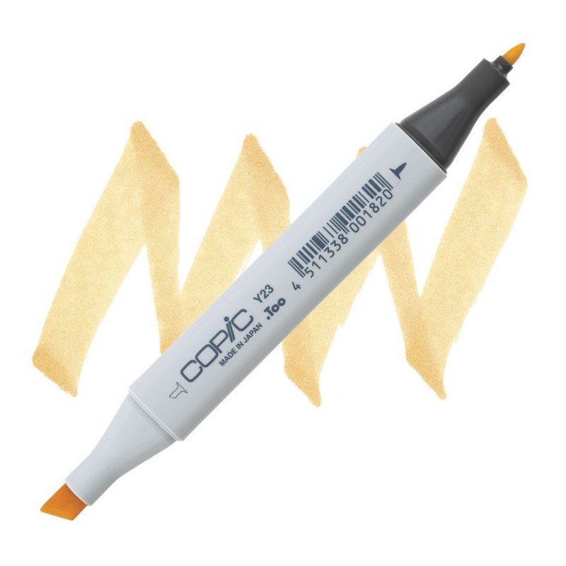 Lihová fixa COPIC Classic oboustranná Fine & Chisel, Y23 Yellowish beige
