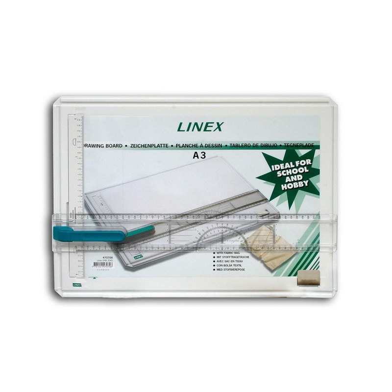 Rýsovací deska LINEX A3 s plátěnou taškou