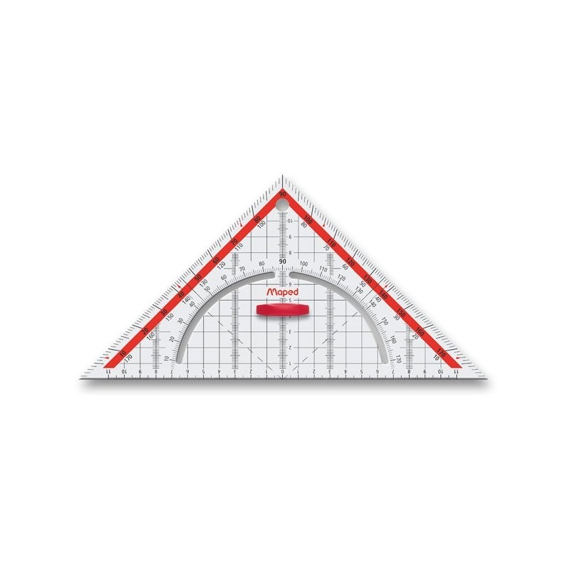 Geometrický trojúhelník MAPED Technic s držadlem
