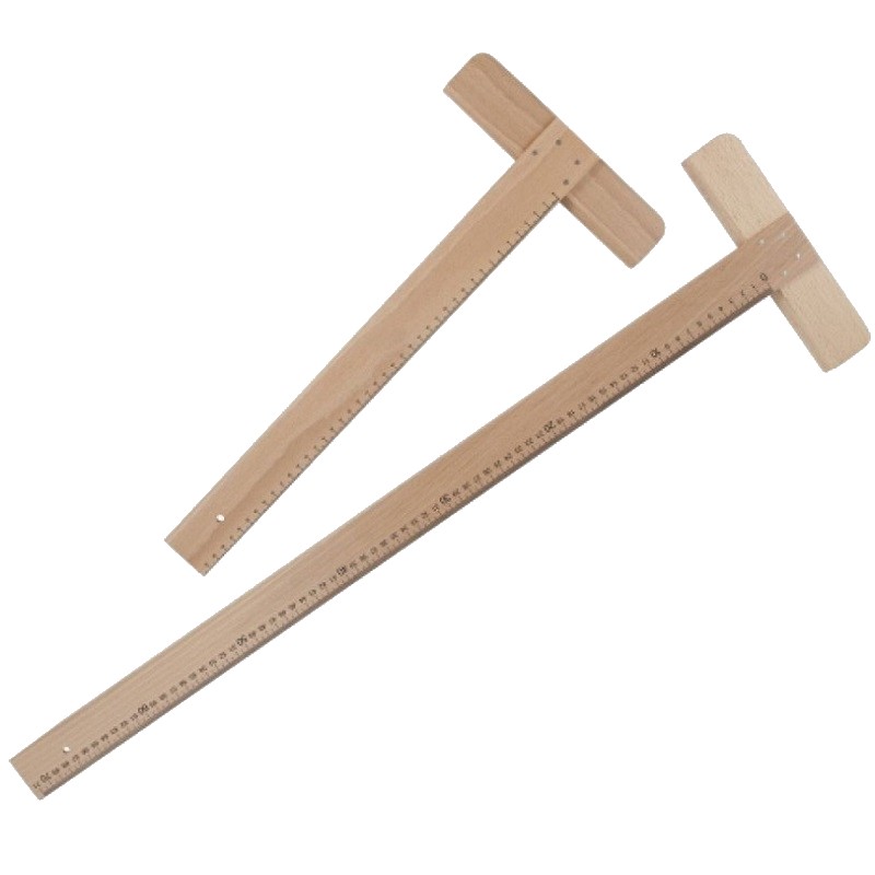 Dřevěný příložník "T" 71cm