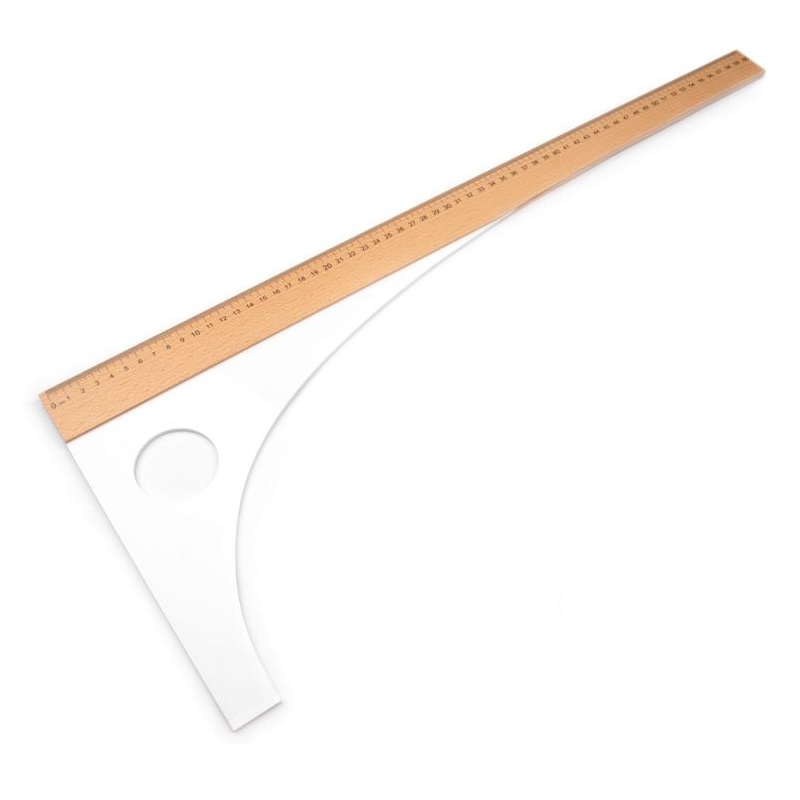 Dřevěný příložník "L" 100cm