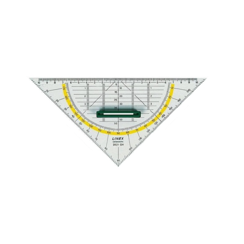 Geometrický trojúhelník LINEX "2621" s držadlem
