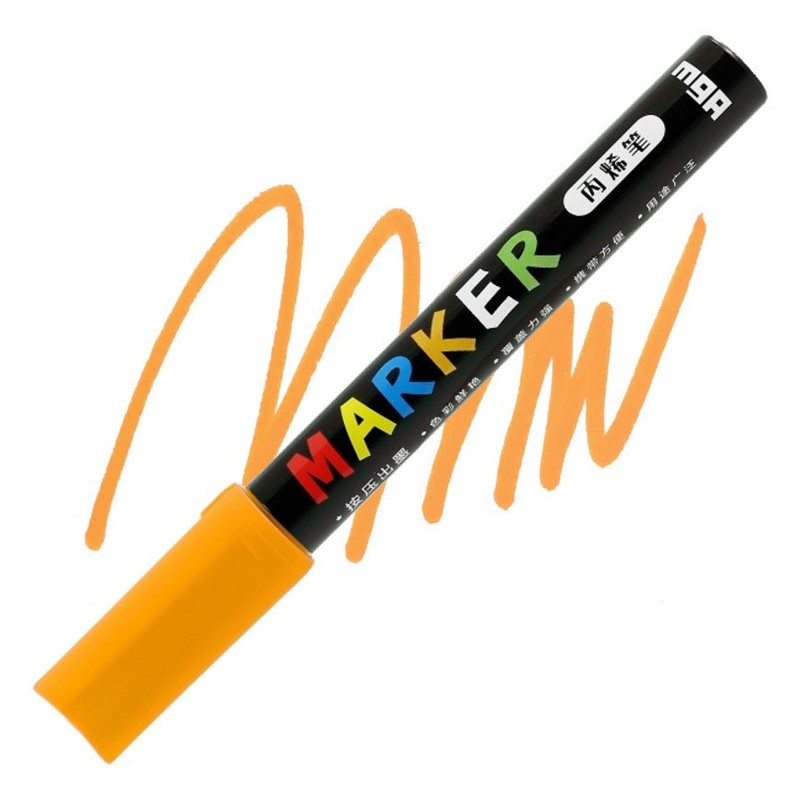 M&G akrylový popisovač, Orange 300