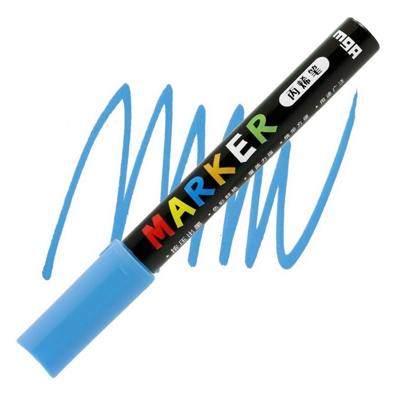 M&G akrylový popisovač, Azure 603