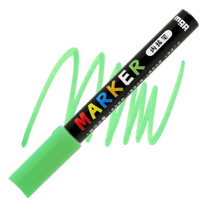 M&G akrylový popisovač, Neon Green 050