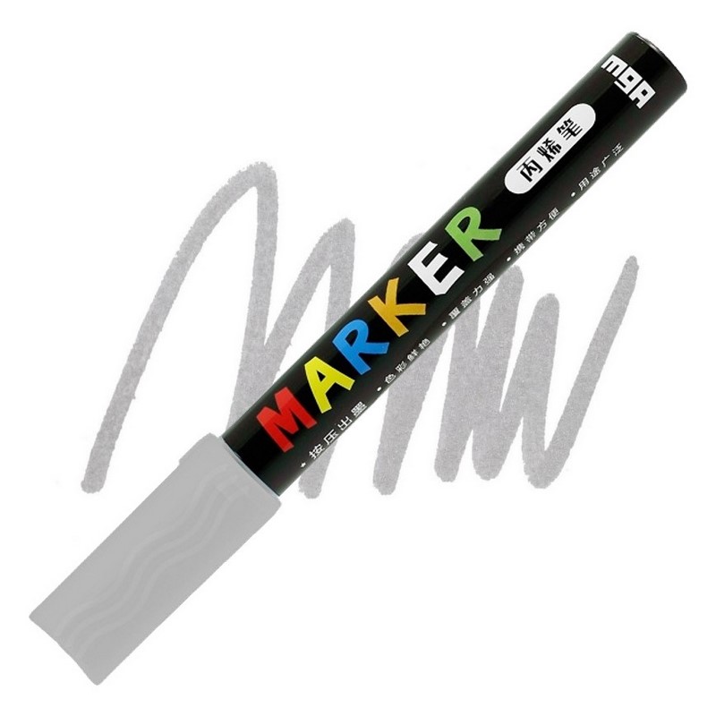 M&G akrylový popisovač, Silver 110
