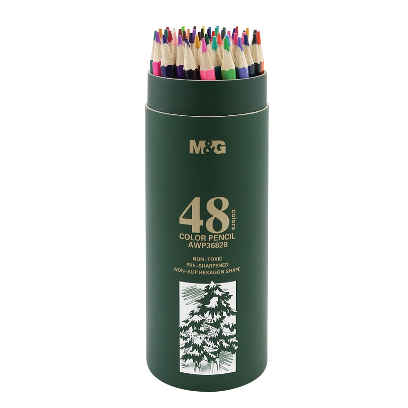 M&G Šestihranné pastelky M&G, 48ks
