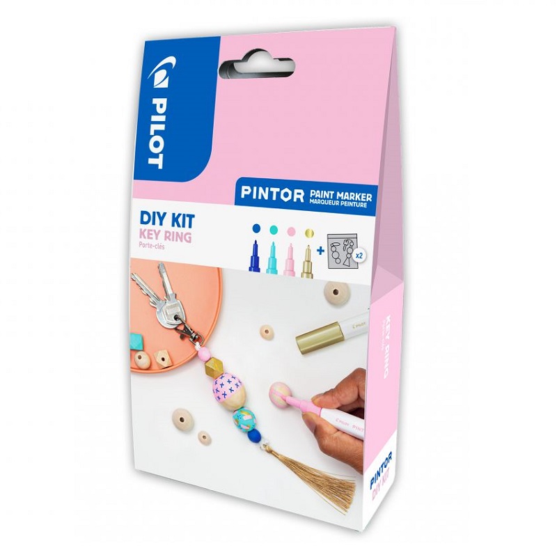 PILOT Pintor akrylová sada DIY KIT, přívěsky na klíče