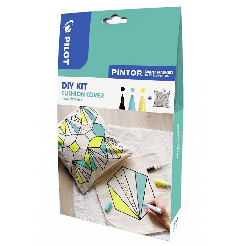 PILOT Pintor akrylová sada DIY KIT, povlak na polštář