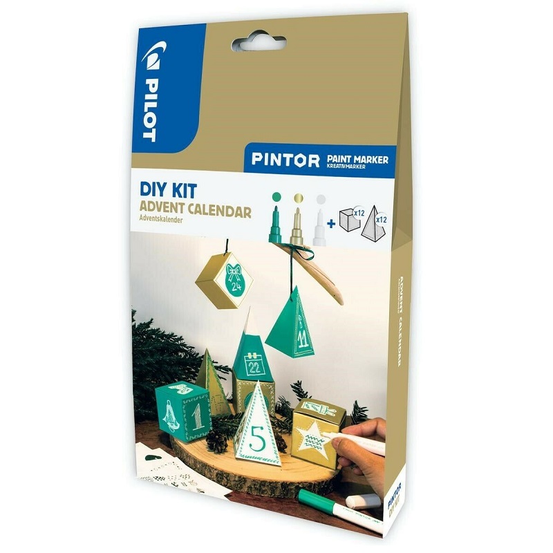 PILOT Pintor akrylová sada DIY KIT, adventní kalendář