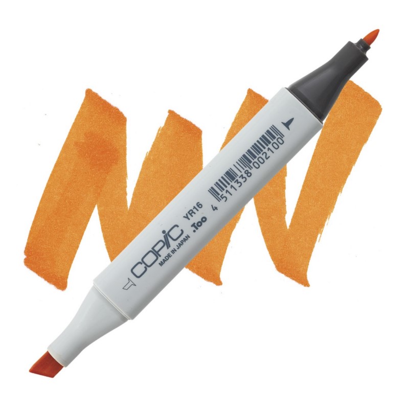 Lihová fixa COPIC Classic oboustranná Fine & Chisel, YR16 Apricot