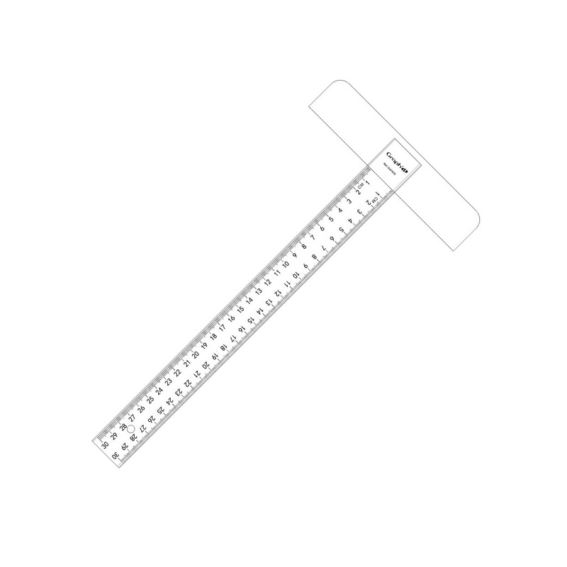 Plastový příložník GRAPH'IT 30cm