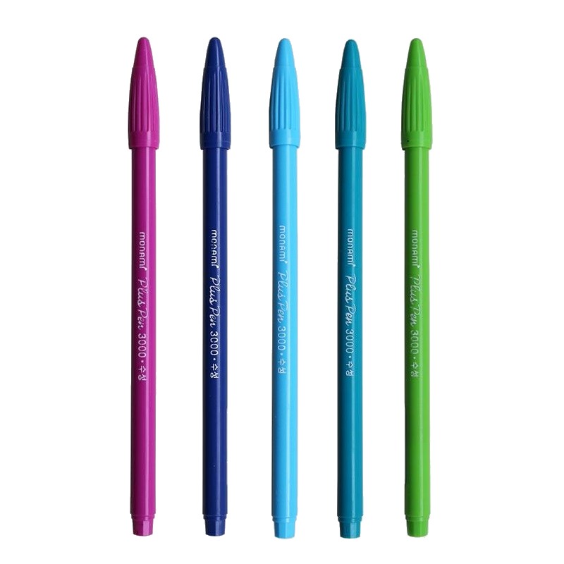 MONAMI popisovač Pen Plus 3000, sada 5ks moderní