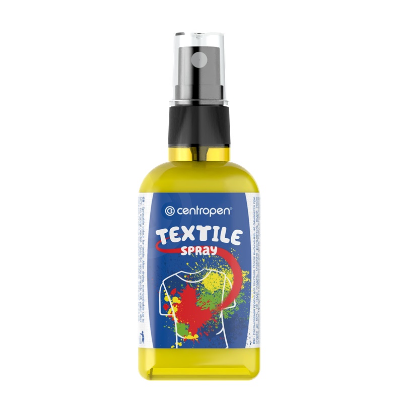 Sprej na textil CENTROPEN 1139, žlutý