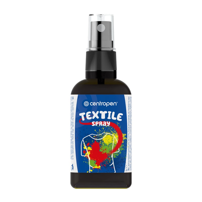 Sprej na textil CENTROPEN 1139, černý