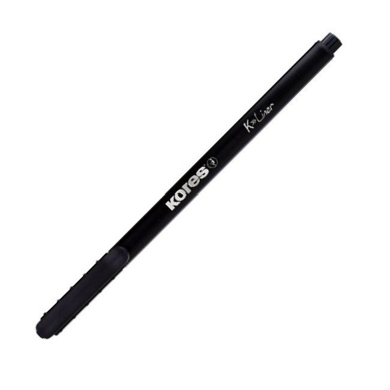 KORES popisovač K-Liner 0,4mm, černý