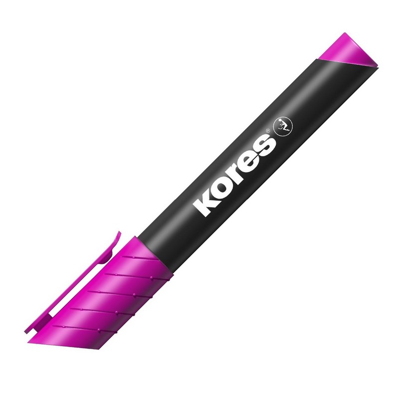 KORES permanentní K-Marker kulatý, růžový