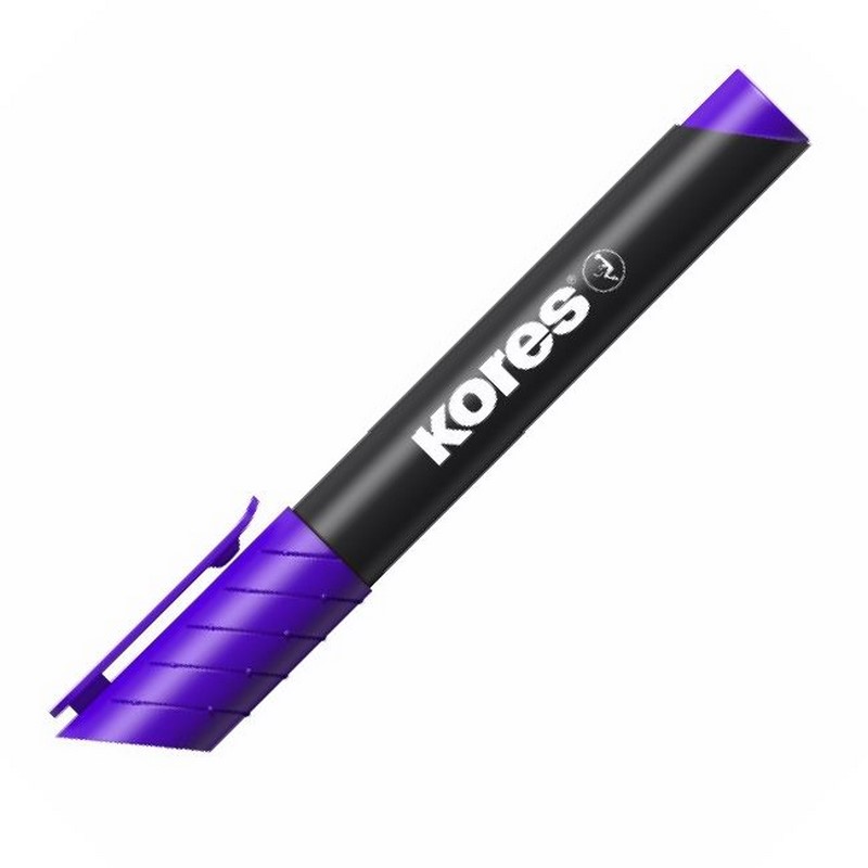 KORES permanentní K-Marker kulatý, fialový