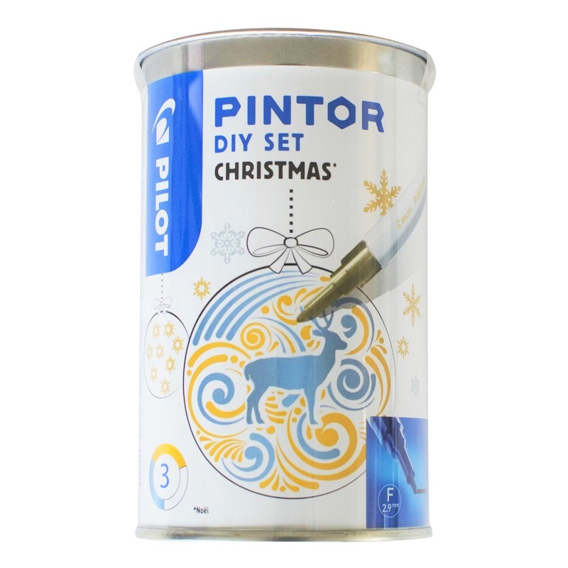 PILOT Pintor akrylová sada DIY KIT, ozdoba na stromeček