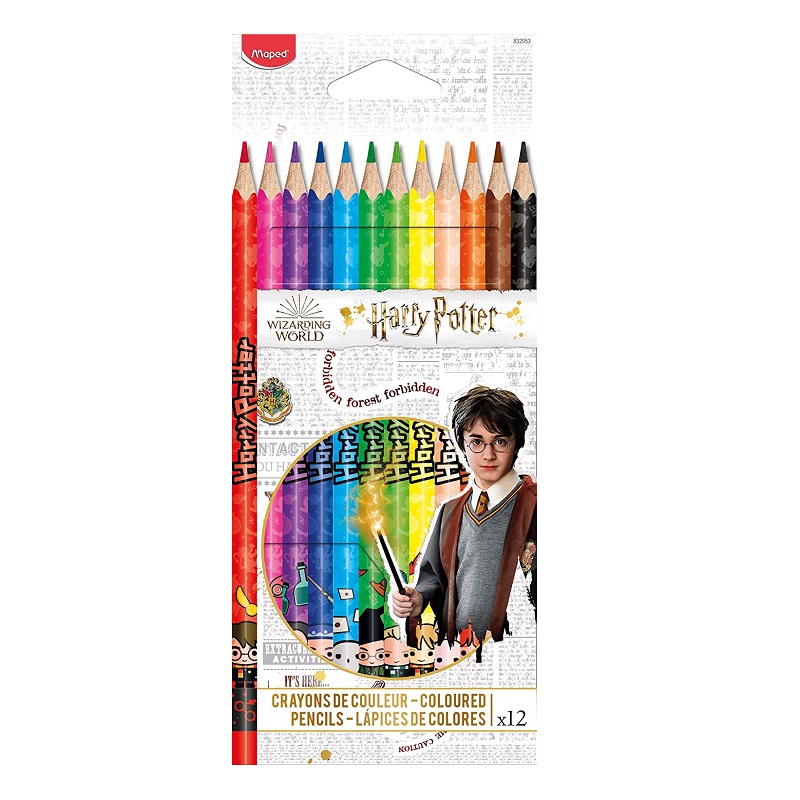 Pastelky MAPED Color Peps Harry Potter, 12ks
