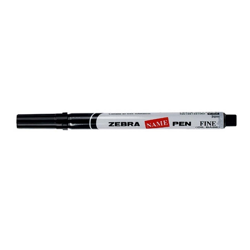Permanentní popisovač ZEBRA Name Pen Fine, černý