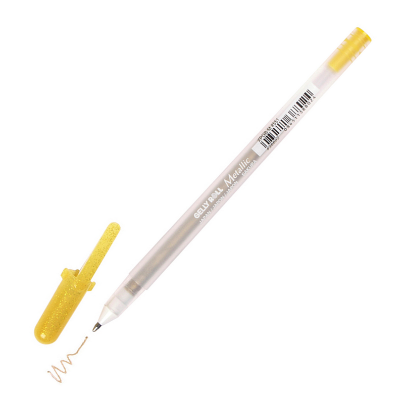 Sakura Gelly Roll METALLIC 0,4mm, zlatá