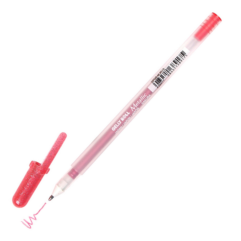 Sakura Gelly Roll METALLIC 0,4mm, červená