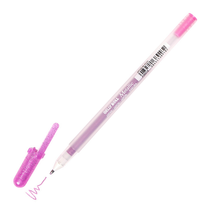 Sakura Gelly Roll METALLIC 0,4mm, růžová