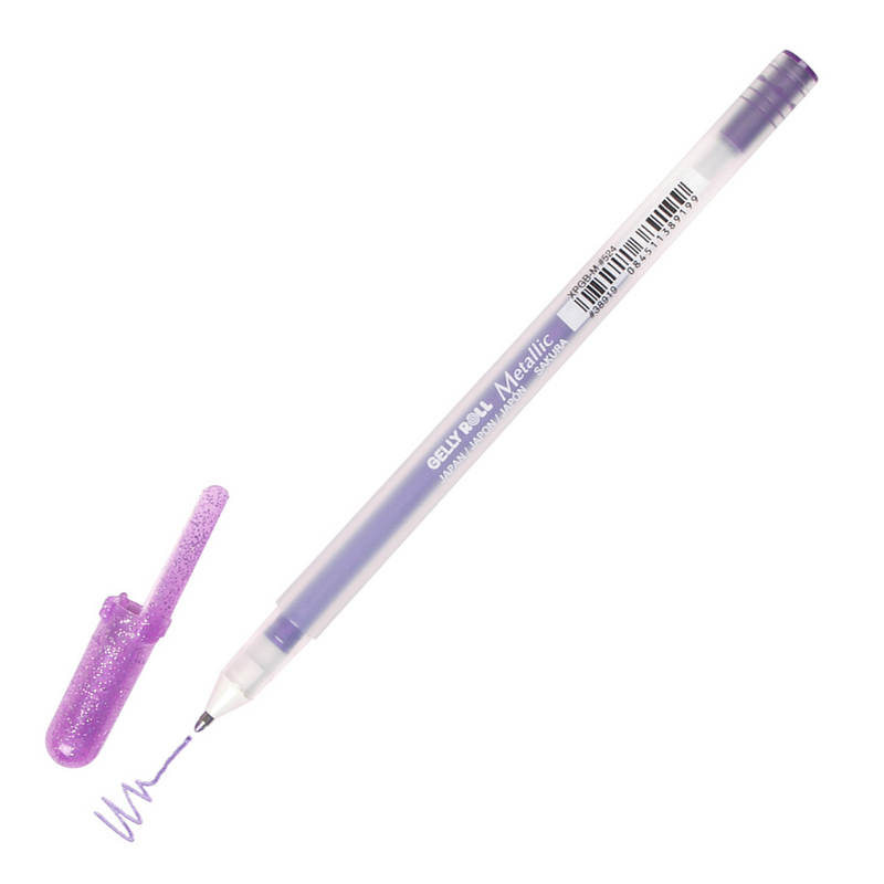 Sakura Gelly Roll METALLIC 0,4mm, fialová