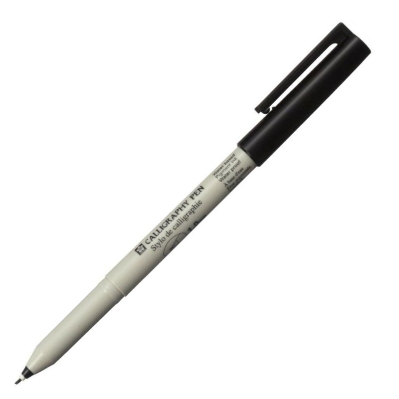 Sakura kaligrafické pero 1mm, černé