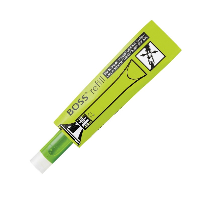 Náhradní náplň pro STABILO BOSS refill, zelená