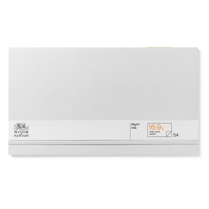 Blok WINSOR & NEWTON Sketch Pad 16:9, 332x187mm 54 listů